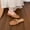 Khaki, variant on Women‘s Spring Flats, Solid Color Pointed Toe Slip-On Ballet Pumps, Versatile Dress Shoes for Work, Wedding Guest, Office, and Seasonal Wardrobe Update Beige 38