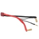 thumbnail image 3 of Cable de conexión RC con conector T hembra a conector banana macho de 90° de 4 mm con cabezal de 2 mm para batería de litio de 2S y 7,4 V., 3 of 14