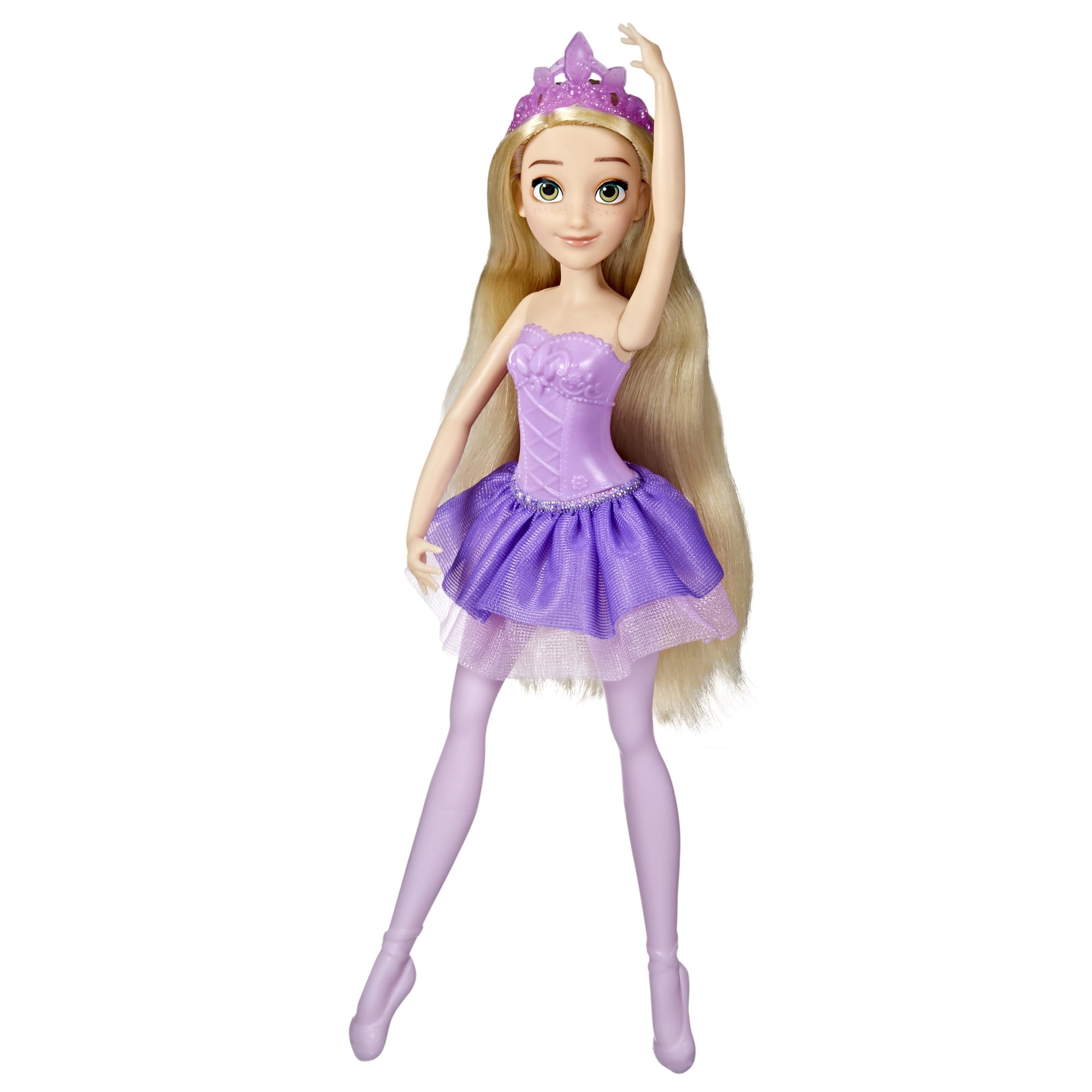 Disney Princess Ballerina Princess Rapunzel, Disney Princess Toy for Kids 3 and Up