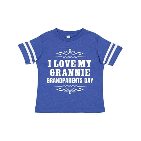 

Inktastic Grandparents Day I Love My Grannie Gift Toddler Boy or Toddler Girl T-Shirt