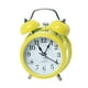 thumbnail image 4 of Reloj despertador clásico antiguo, silencioso, mecánico, con sonido fuerte para escritorio. Amarillo, 4 of 9