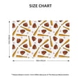 thumbnail image 3 of Rocae Baseball Sport Printed Heat Resistant Place Mats,Classic Hemstitch Cloth Fabric Placemats Imitation Linen Place Mat Table Mats 18x12 inch, 3 of 9