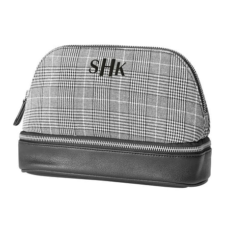 Personalized Glen Plaid Travel Case