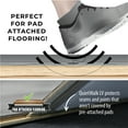 thumbnail image 5 of QuietWalk LV 360 Sq ft Acoustical Flooring Underlayment with Vapor Barrier for Luxury Vinyl Flooring, 5 of 18