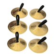 thumbnail image 1 of Bunblic Belly Dance Finger Cymbals Musical Instrument Rhythm beats Birthday Party Equipment Elastic Loop 5cm Lightweight Finger Zills 6Pcs, 1 of 8
