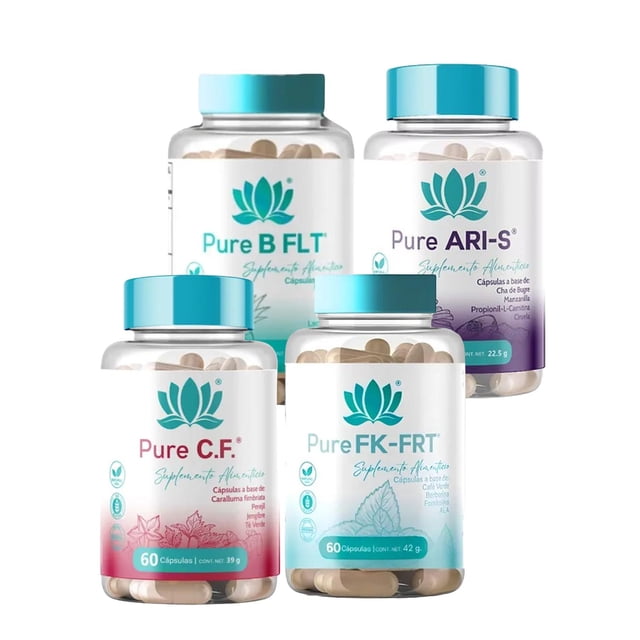 Kit Cintura CF Aris (Pure CF caps, FK-FRT, B-FLT, ARI-S) Pure Health