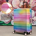thumbnail image 4 of Colorful Watercolor Stripe Pattern Luggage Cover Fashion Suitcase Cover Baggage Covers Fit 25-28 Inch Luggage (Go Travel), 4 of 5