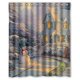 thumbnail image 1 of ABPHQTO Feliz Navidad lindo muñeco de nieve cortina de ducha impermeable cortina de ducha 150x180 cm, 1 of 2