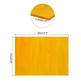 thumbnail image 2 of Unique Bargains Stained Glass Sheet Mosaic Tile 7.9 Inch x 5.9 Inch Orange Stained Glass Sheets for Crafts Project, 2 of 5