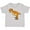 AC-Heather Grey, variant on Roaring T-rex Boys or Girls Toddler T-Shirt