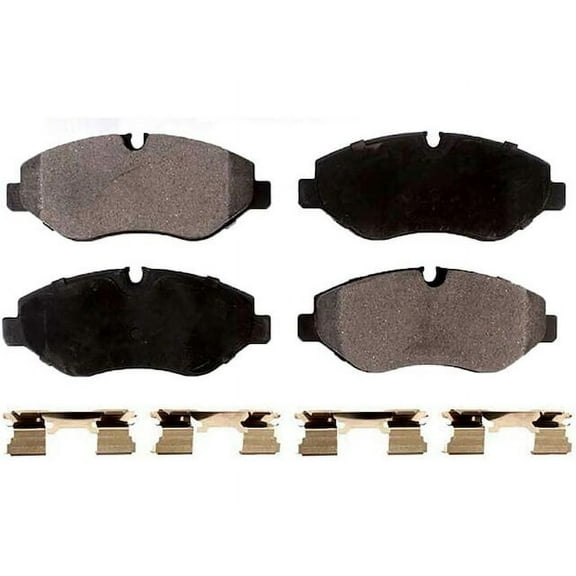 Front Brake Pad Set - Compatible with 2010 - 2018 Mercedes-Benz Sprinter 2500 Base 2011 2012 2013 2014 2015 2016 2017