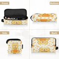 thumbnail image 5 of Hair Tools Storage with Heat Resistant Mat- Bear Eating Honey Pattern Printed Curling Iron Travel Bag/Flat Iron Case for Women, 5 of 8