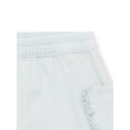 thumbnail image 2 of 370 Kids by Garanimals Girls Solid Denim Shorts, Sizes 4-10, 2 of 3