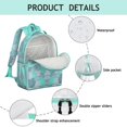 thumbnail image 4 of Boho Bohemia Pioneer Flower Art Backpack for School,Cute School Bag,Schoolbag with Adjustable Shoulder Straps & Padded Back,15.25"x11.5"x5.25", 4 of 6