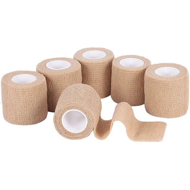 EcoNesxp Ruban Adhésif pour Premiers Soins 6 Rouleaux 1 Pouce de Large Entorse