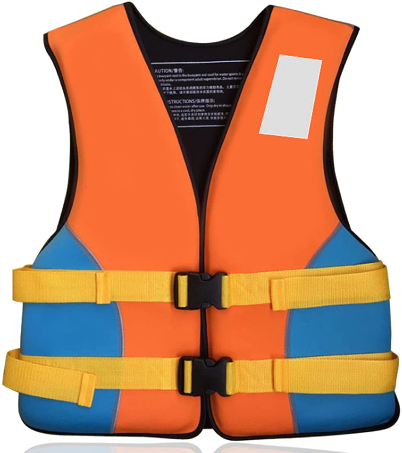 Life Jackets for Adults 2pc Life Jacket for Kayaking Adjustable Swimming Buoyancy Fishing and Water Sports Life Jacket for Men Women Adult up to 100kg 