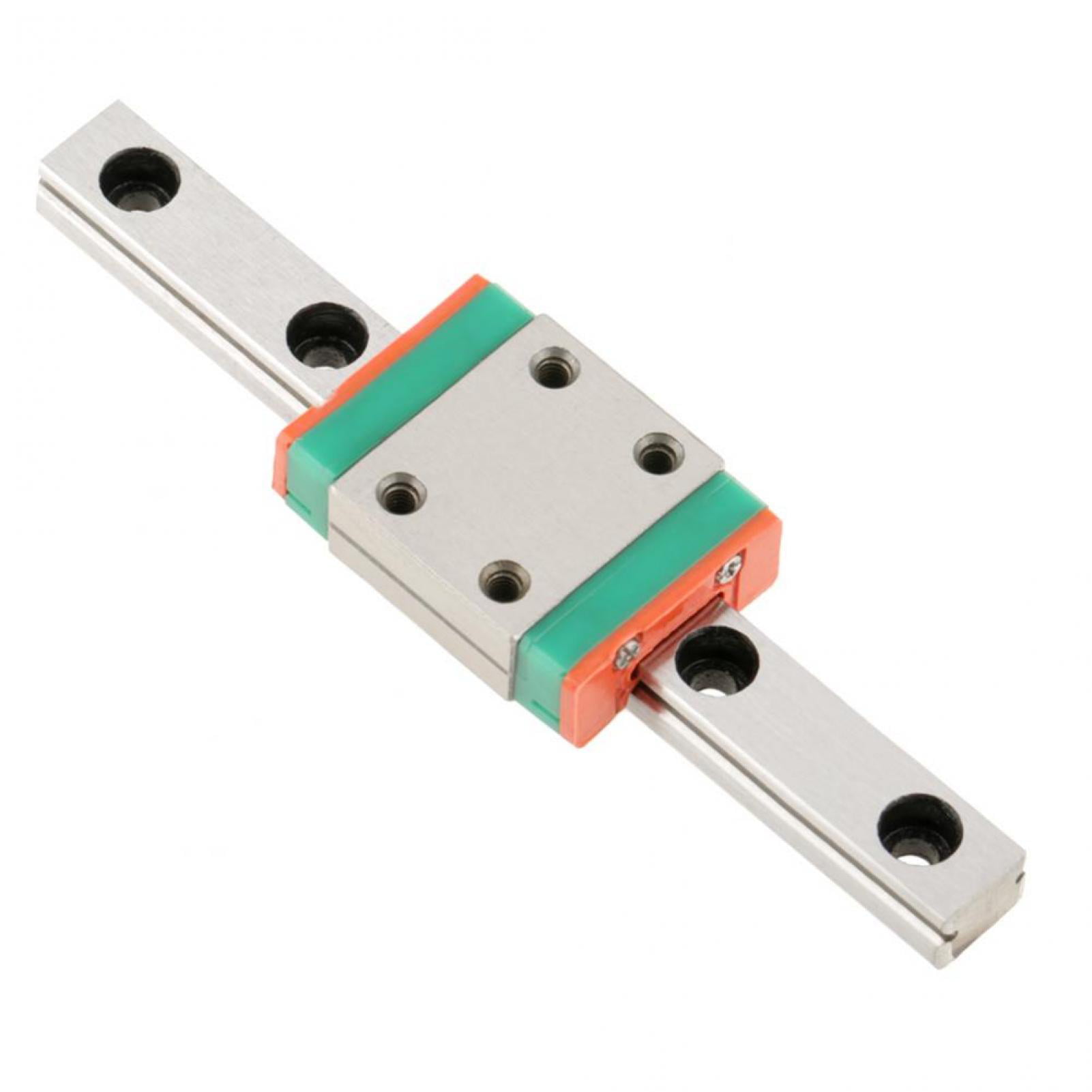 1pc LWL7B Miniature Linear Rail Guide 7mm Width 1pc Slide Block For DIY CNC GB 