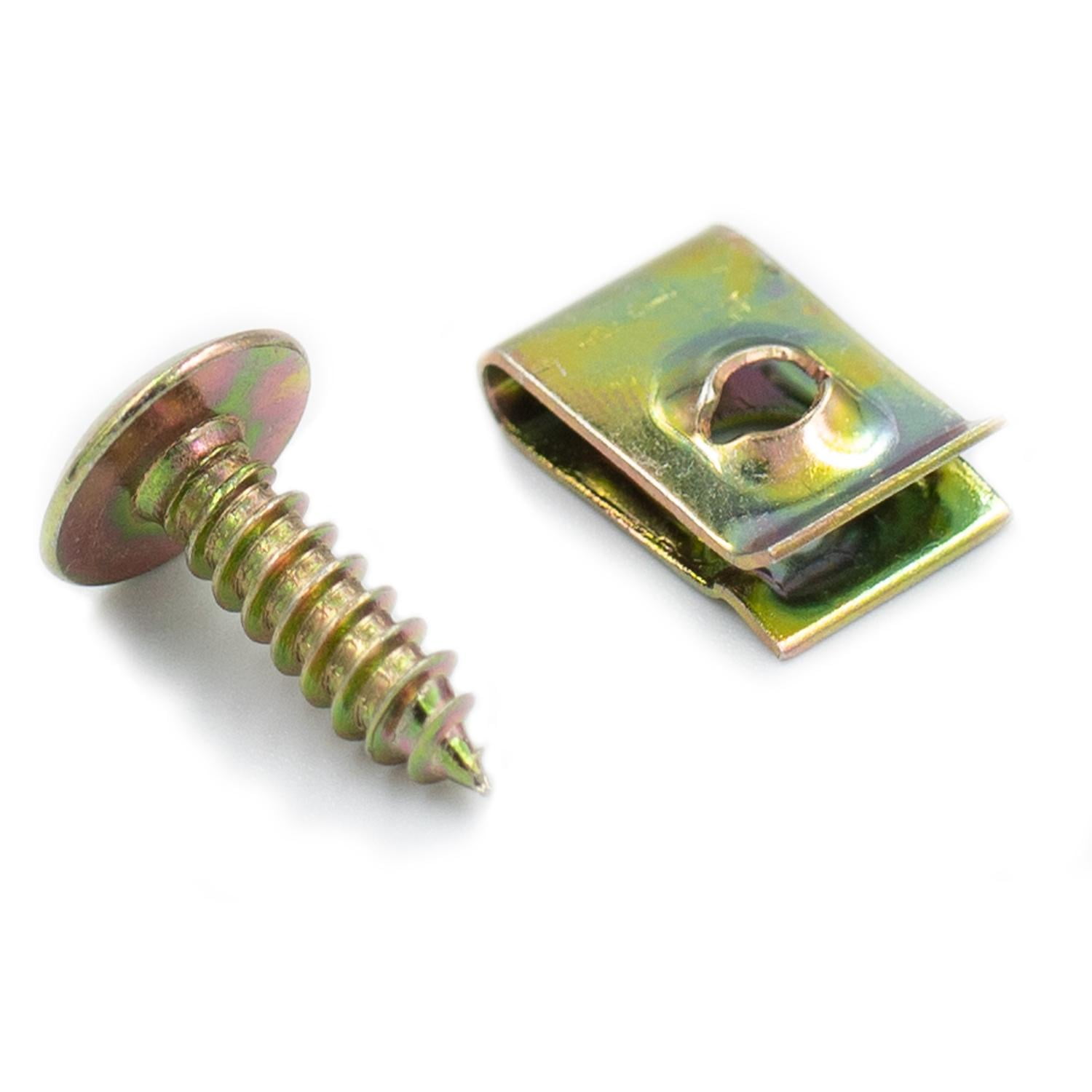 Grapas y pijas para plasticos para moto Ds150 Kinlley plateado | Bodega