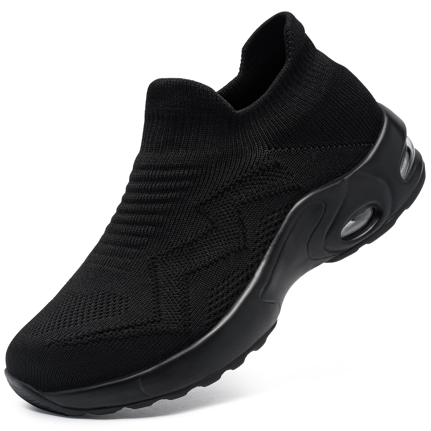 Larnmern Steel Toe Work Shoes for Women ,SlipResistant, Breathable Safety Shoes,Work Sneaker