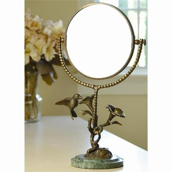 SPI Home 41038 9.50 x 15.50 x 4.50 in. Hummingbird & Flower Mirror