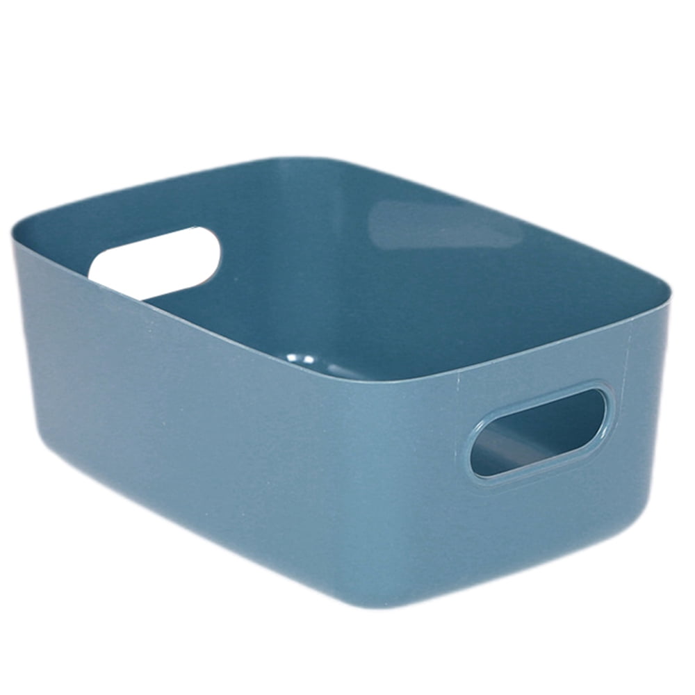 Storage Basket Stackable with Handles for Kitchen Shelf Toiletries