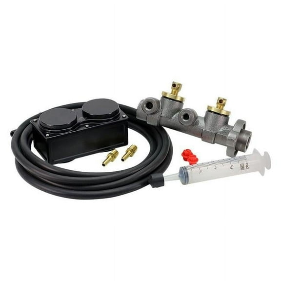 Master Power Brakes MC1002PPK 1 in. Bore, Right Hand Ports Remote Fill Power Deep Hole Master Cylinder Kit
