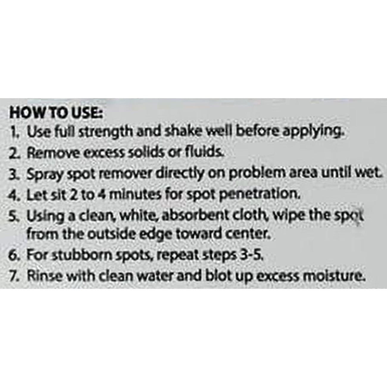 Stanley Steemer Professional Carpet and Upholstery Spot Remover 32oz