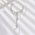 thumbnail image 4 of Rhinestone Foot Chain Barefoot Sandals Anklets for Women Shiny Cubic Zirconia Anklet with Toe Ring Beach Summer Ankle Bracelets Foot Chain Jewelry, 4 of 11