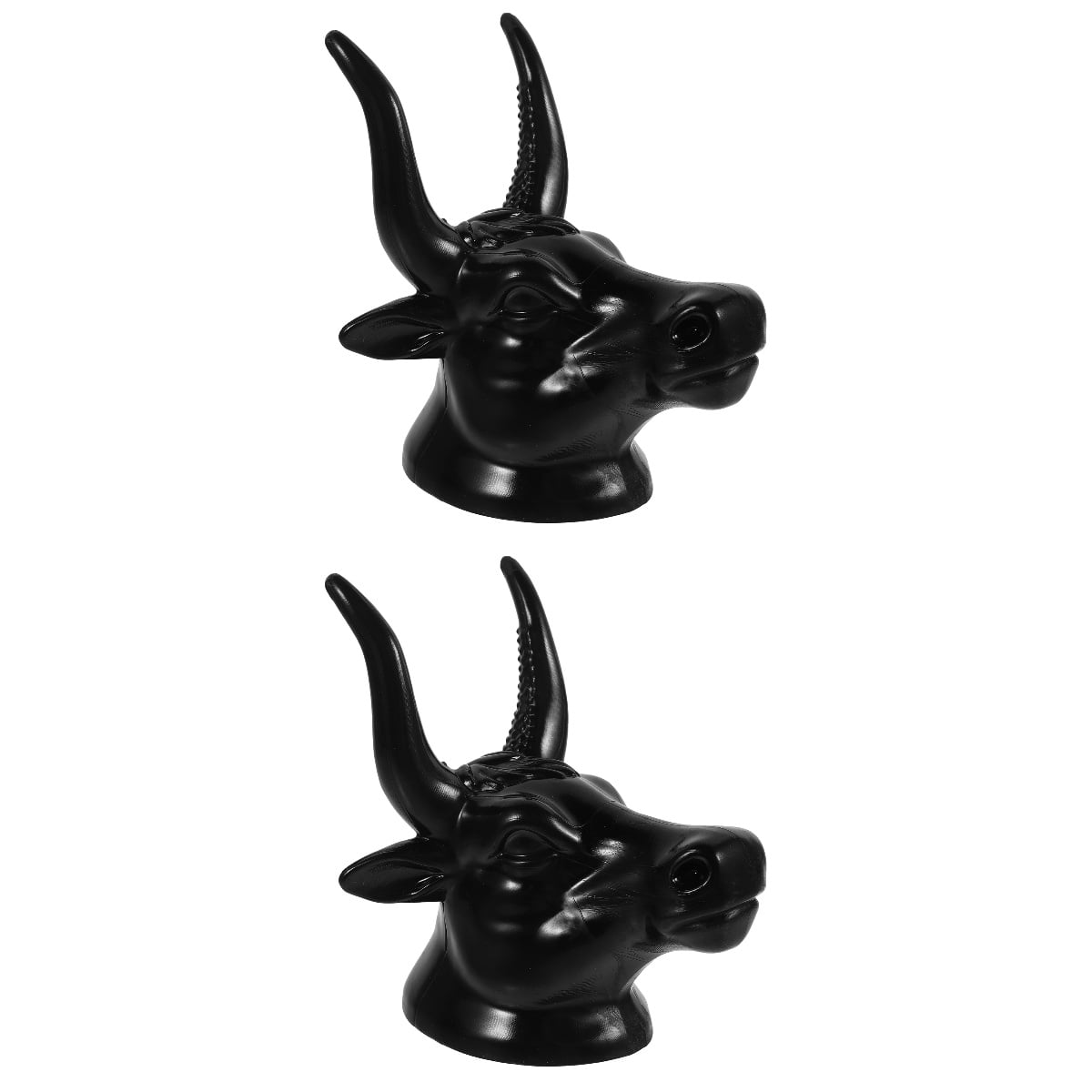 2pcs Guitar Wall Mount Guitar Holder Bull Shape Self-locking Ukulele Guitar Stand Wall Holder