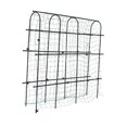 thumbnail image 2 of Enrejado arqueado para pepinos de jardín, resistente al óxido, 5,9 pies, fácil montaje, soporte de metal para plantas trepadoras para vegetales, 2 of 8
