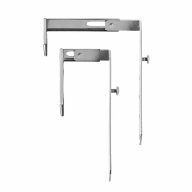 STEELMASTER 264P10150 Partition Hangers, Silver