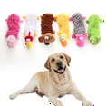 thumbnail image 2 of Dog Plush Sound Making Toys Chewing Teeth Grinding Training Plaything Squeaking Interactive Mops Lint Puppy Toy, C, 2 of 8