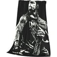 thumbnail image 3 of Roman Wrestler Reigns Throw Blanket Portable Air Conditioner Blanket King Size Blankets Soft Fleece Flannel Bedding Gifts Plush for Couch,Sofa,Bed Room Decor 40"X50", 3 of 8