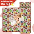 thumbnail image 4 of Gray Football Elements Pattern Toddler Nap Mats for Kids Preschool,Sleeping Mat Bag or Kids,Toddler Sleeping Bag,Toddler Nap Mat or Daycare, 4 of 6
