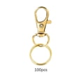 thumbnail image 4 of Billuyoard 100 Uds. Cadena amante de la creatividad llaves sólidas anillo encantador fascinante absorción cierres adorno accesorios de viaje de boda Almacenamiento y organización del hogar Billuyoard HA074124-01, 4 of 6