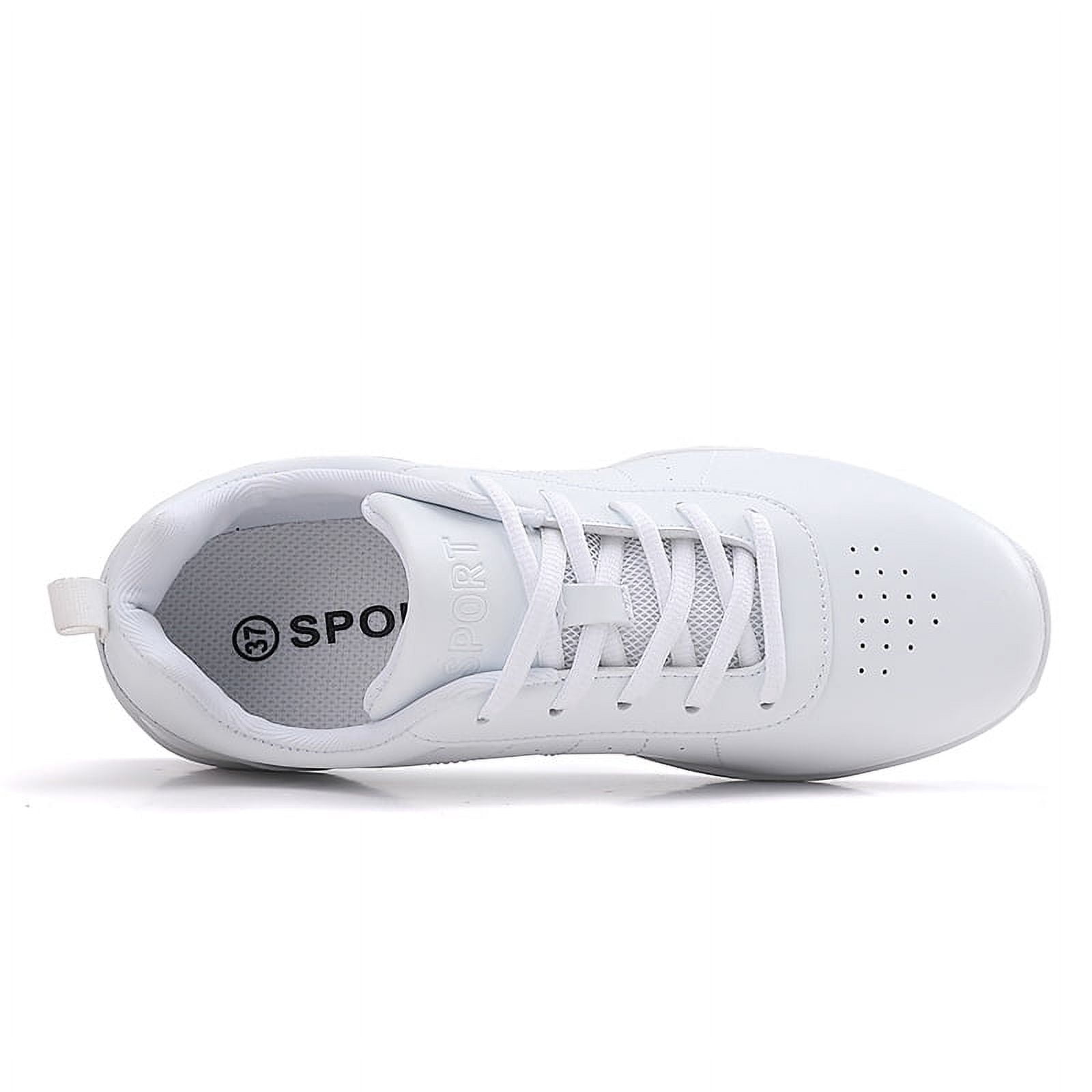 Girls White Cheer Shoes Youth Cheerleading Dance Sneaker Training Competition for Women Girls' Cheerleading Shoes