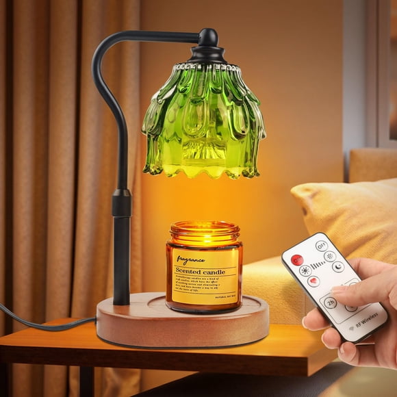 Lámpara calentadora de velas Fitrobust con temporizador de altura ajustable y control remoto