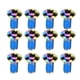 thumbnail image 1 of Juego de 12 piezas con tornillos T25, accesorios de ciclismo en colores vibrantes, rotores de freno de disco de acero resistentes para bicicletas, 1 of 8