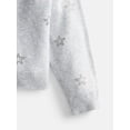 thumbnail image 3 of Wonder Nation Girls Rhinestone Star Crewneck Sweater, Sizes 4-18, 3 of 3