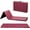 Burgundy, variant on YRLLENSDAN Folding Gymnastics Mat 4x8x2 for Home, High Density Anti-Tear Foam Exercise Mats 2' Thick Tumbling Mats for Gymnastics for Home Foam Gym Mats for Home Workout Yoga
