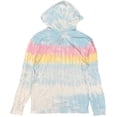 thumbnail image 4 of Disney Theme Park Mickey Mouse Classic Original Tie Dye Lightweight Hoodie Shirt (Large, Multi Color Tie Dye), 4 of 4