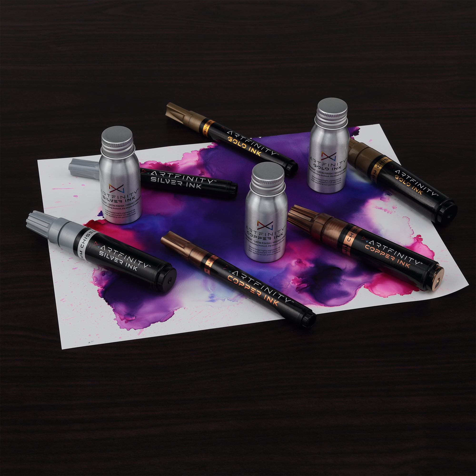 Artfinity Metallic Marker Ink Bottles