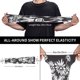 thumbnail image 3 of Balery Floral Cow Silhouette Mangas Refrescantes para Brazos para Hombre y Mujer – Transpirables y Absorbentes de Humedad para Mujeres, Hombres y Niños, 3 of 7