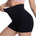thumbnail image 7 of KPOPLK Biker Shorts for Women High Waist - 8" Workout Shorts with Inner Pocket Yoga Spandex Gym Running Shorts,Black,Size S, 7 of 7