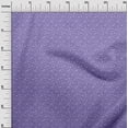 thumbnail image 3 of oneOone Silk Tabby Violet Fabric Tree Craft Projects Decor Fabric Printed By The Yard 42 Inch Wide, 3 of 5