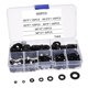 thumbnail image 4 of 500 piezas de ojales Arande de Arandes de plástico Espaciadores Cableado ductores eléctricos y junta de obturació Negro Gloria Junta de aislamiento de arandela plana, 4 of 9