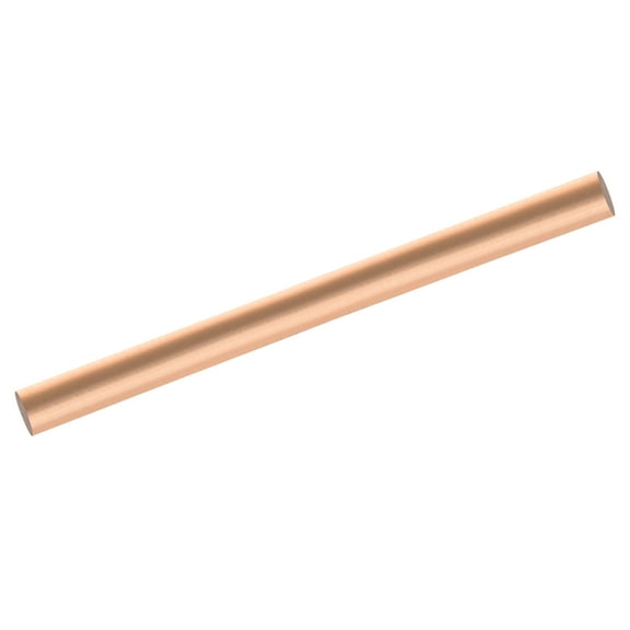 1 Pack Pure Copper Round Rod 10mm/0.39 Inch Dia 4 Inch Length Copper Rod