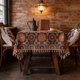 thumbnail image 5 of CaiYueKe Bohemian Table Runner Polyester Decorative Tassel Ethnic Print Table Cover Dining Room Living Room Party Decor Kitchen Home Decorations Gift, 5 of 7