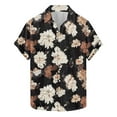 thumbnail image 6 of Cllios Men's Hawaiian Shirts Big and Tall Floral Graphic Aloha Tops Comfy Cuban Collared Short Sleeve T-shirts Cotton Button Down Bowling Shirts S-5XL, 6 of 6