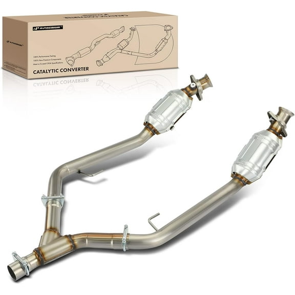 A-Premium Catalytic Converter Kit Direct-Fit Compatible with Ford Mustang 2005-2010 4.0L, EPA Compliant, Replace# 6643004, 4R3Z5F250KB